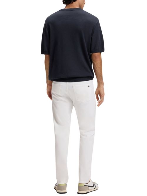 Maglia in lino e cotone Boss Orange | 50558718404